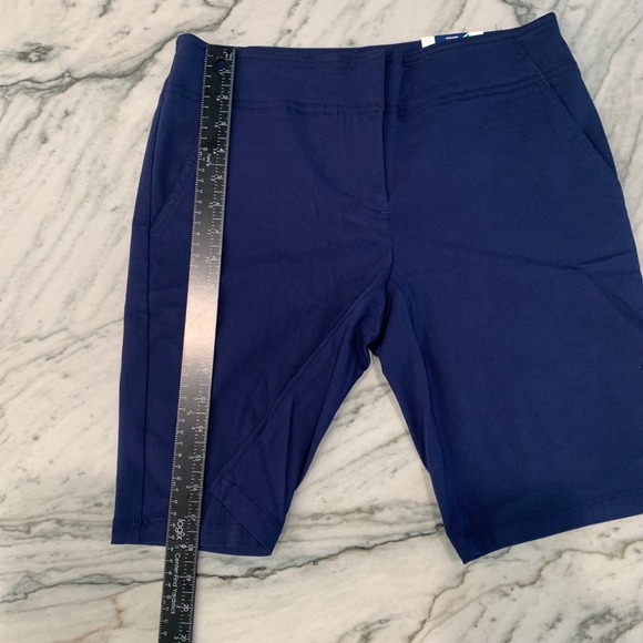 IZOD‎ Golf Shorts Womens Size 2 Blue Sun Control Wicking Stretch - Picture 13 of 15